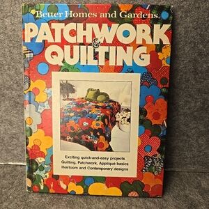 Vintage Quilt Patterns - Better Homes & Gardens Patchwork and Quilting 1977